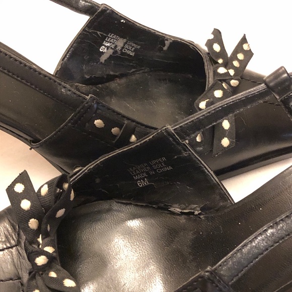 Circa Joan & David polka dot slingbacks - Picture 10 of 10